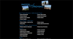 Desktop Screenshot of photos-of-provence.com